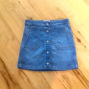 Old navy jean skirt